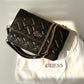 guess flap shoulder bag