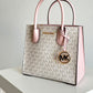 Michael Kors Mercer medium powder blush monogrammed