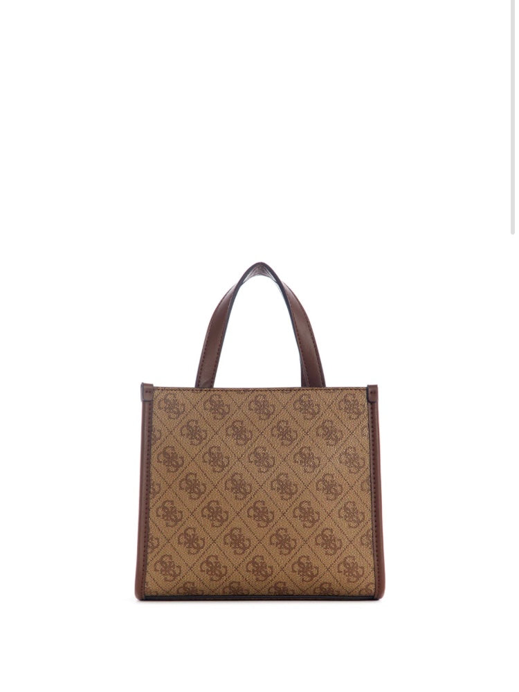 guess mini logo tote