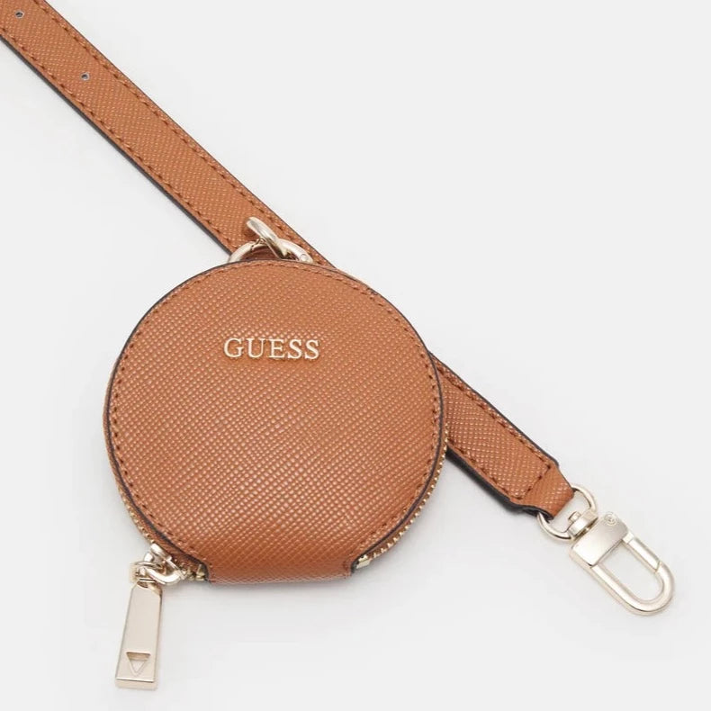 GUESS 2-in-1 crossbody bag ALEXIE in camel/ beige