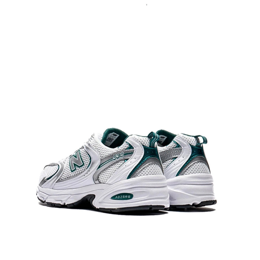 New Balance trainers 530 women's white/ dark green