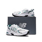 New Balance trainers 530 women's white/ dark green